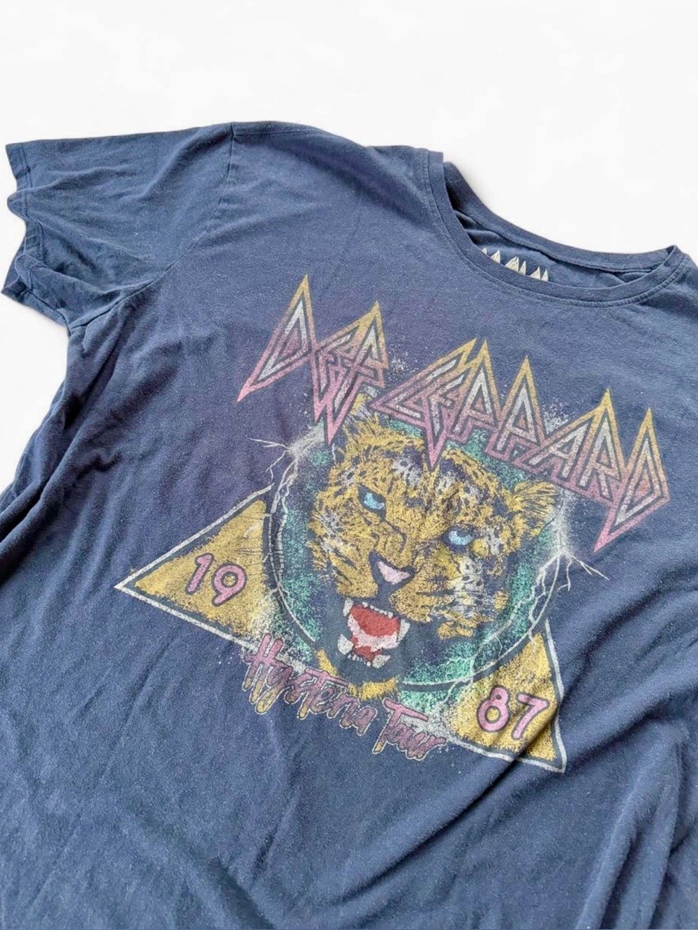 Def Leppard Hysteria Tour T-Shirt 1987
